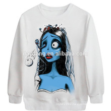 3d full printed sweatshirts Corpse Bride printed pullover sweatshirts